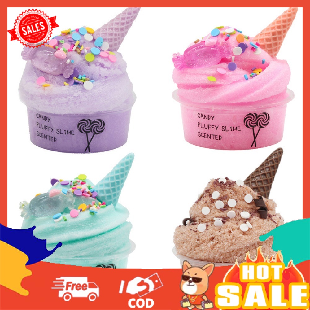 Đồ Chơi Chất Nhờn Ma Quái 60ml Hình Que Kem Dễ Thương Cho Bé