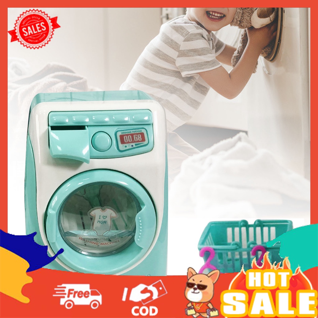 Mô Hình Máy Giặt Mini Đồ Chơi Cho Bé