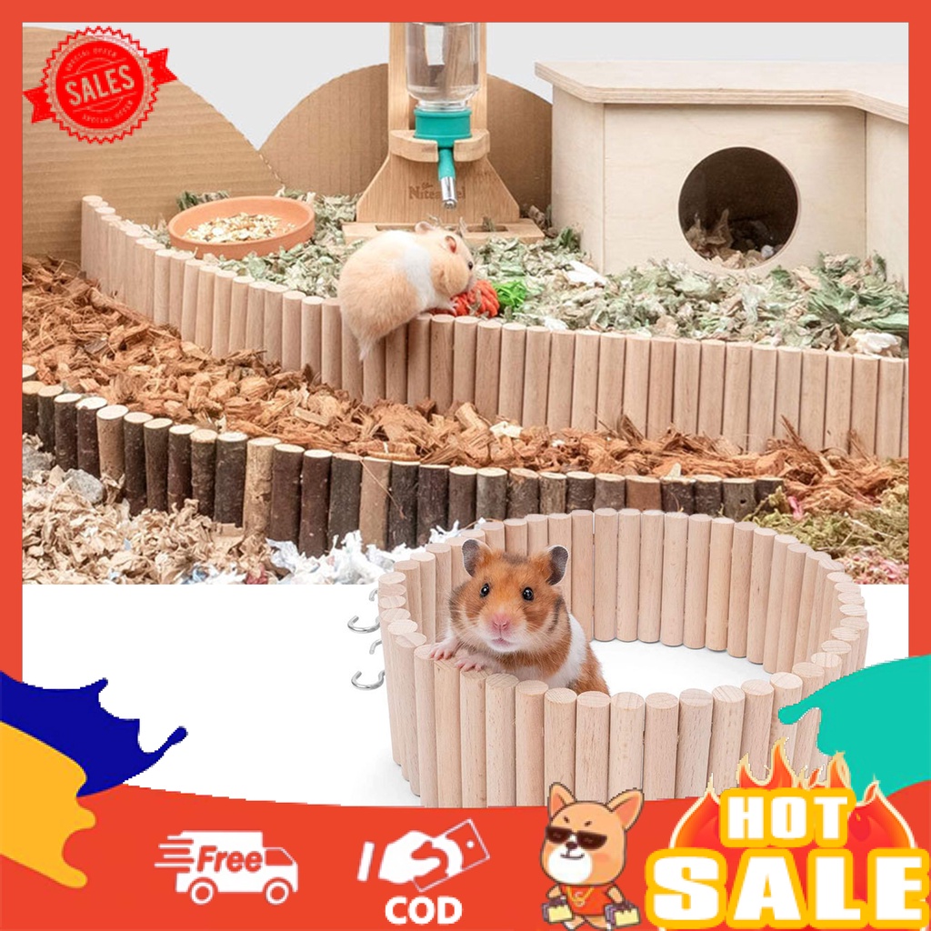 Thang Gỗ Tự Nhiên Chống Cắn Cho Chuột Hamster / Vẹt