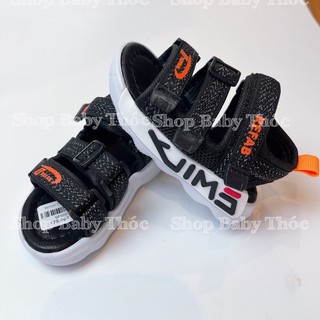 Dép sandal cho bé trai  3 quai 1-3 tuổi thời trang siêu nhẹ phong cách hàn quốc đáng yêu