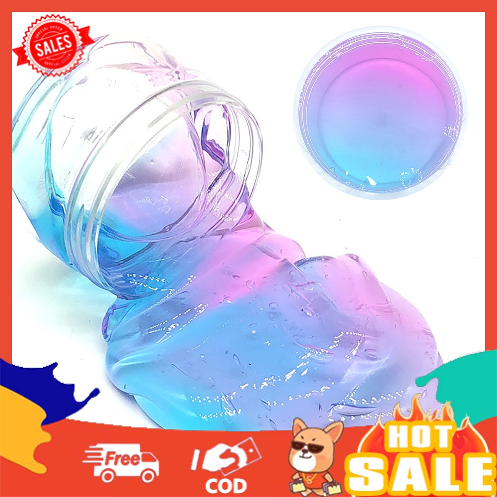 Đồ Chơi Slime Co Giãn Trong Suốt Nhiều Màu Sắc Dùng Giảm Căng Thẳng Cho Trẻ Em