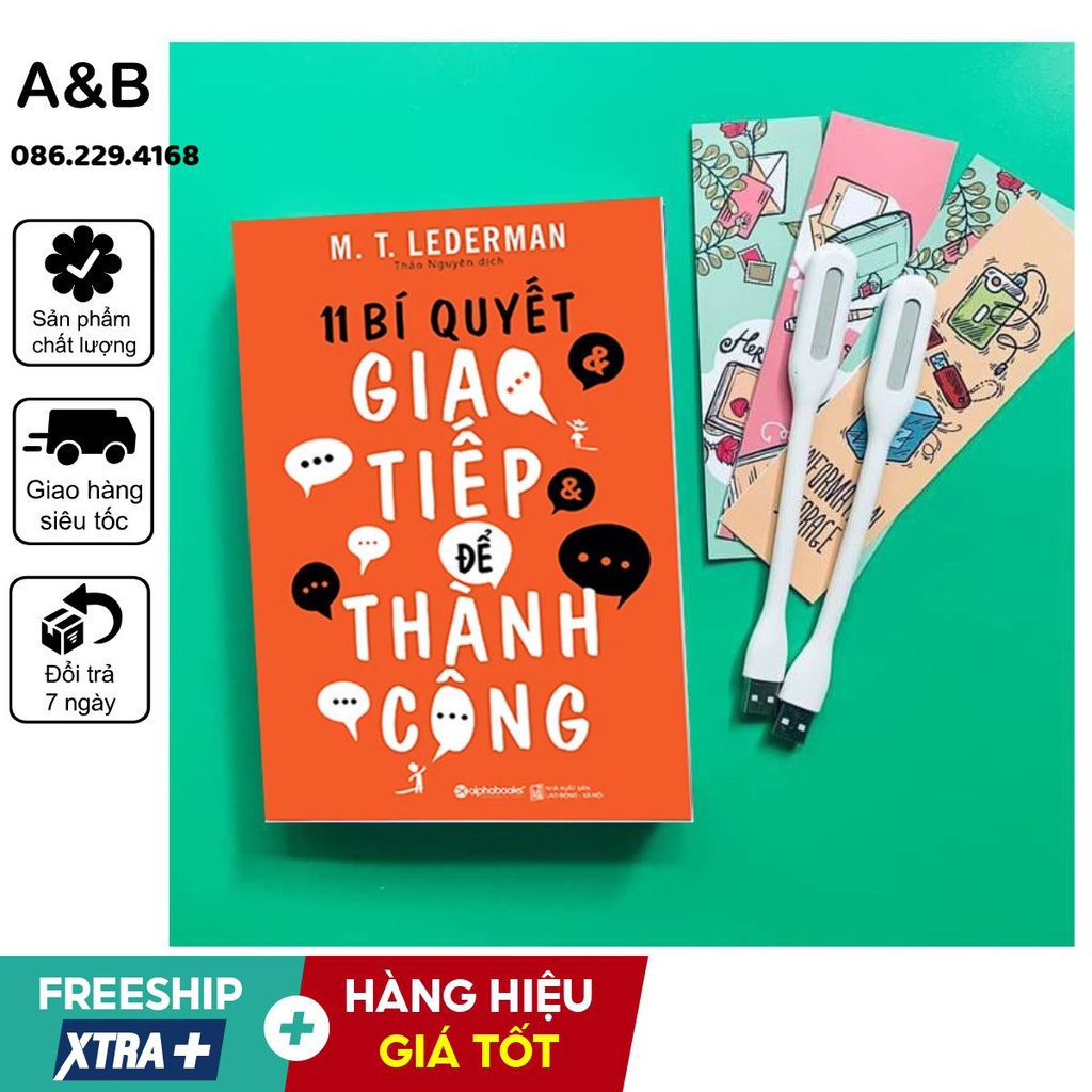 📚 11 Bí Quyết Giao Tiếp Để Thành Công (Tái Bản 2018) | Thanh lý - Xả Kho