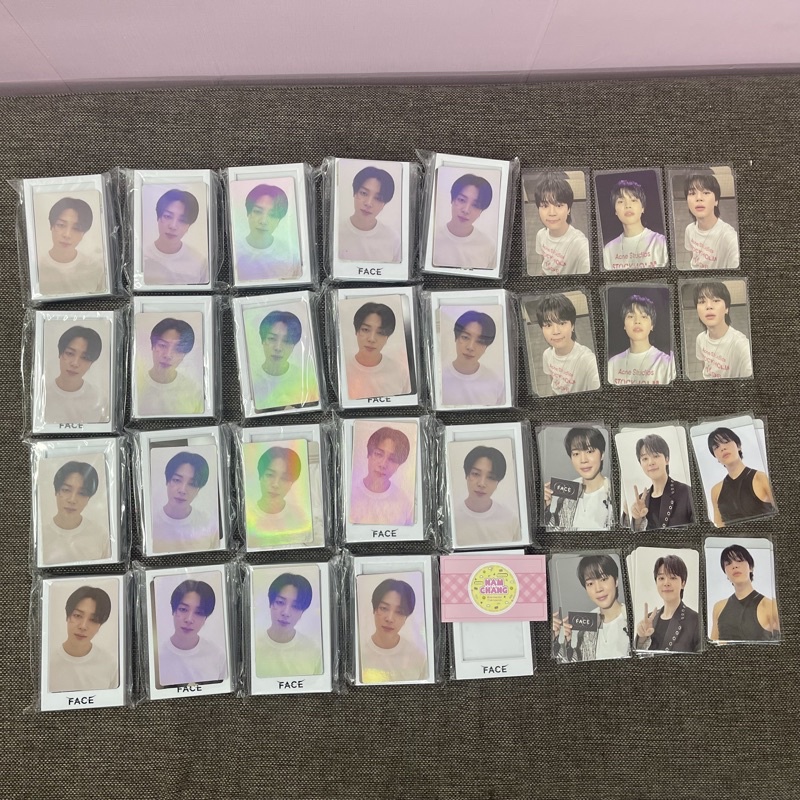 ẢNH THẺ LUCKY DRAW FACE JIMIN - SẴN NAMCHANG KPOP