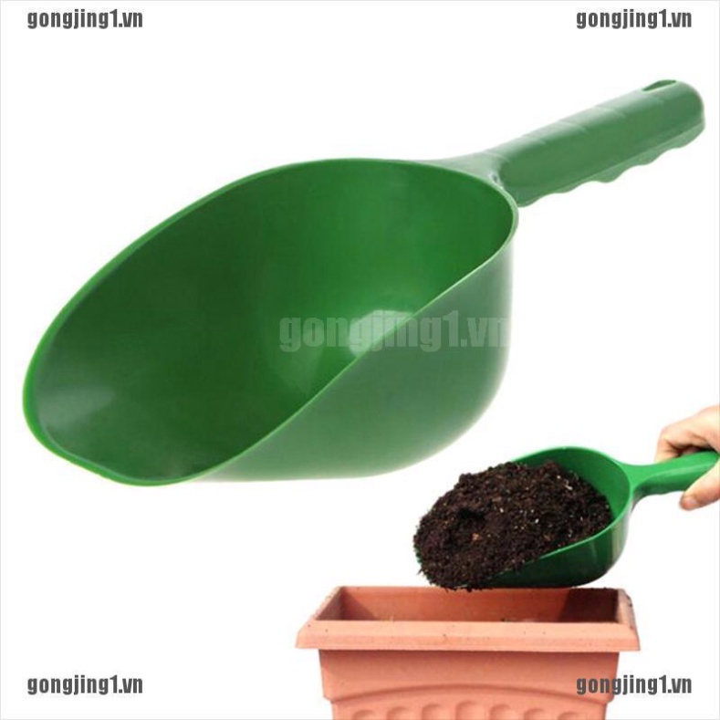 1 Xẻng Xúc Đất Làm Vườn Bằng Nhựa trồng cây cảnh mini, để bàn, xới đất