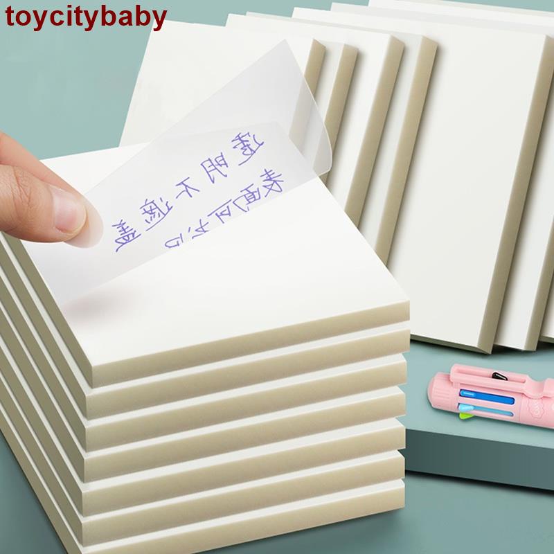 Giấy Ghi Chú Trong Suốt Nhiều Màu Chống Thấm Nước Trang Trí Đa Ứng Dụng