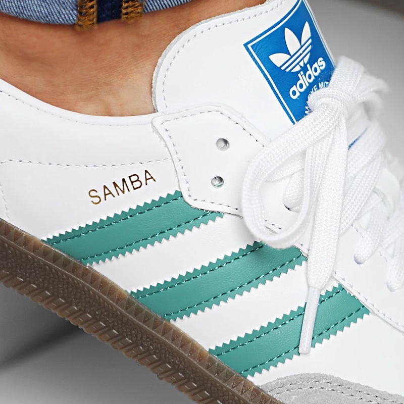 Giày adidas samba green OG EF6552