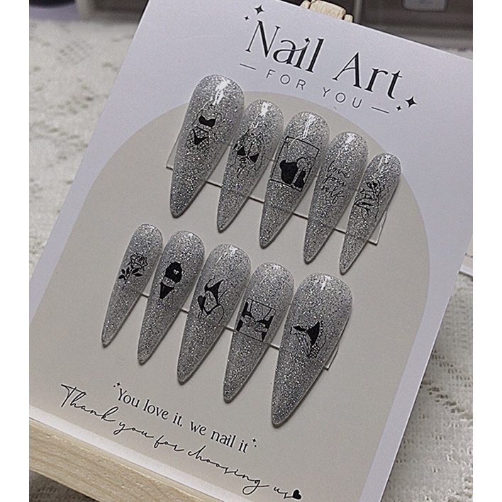 Nailbox hoạ tiết sexy 03