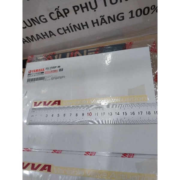 tem VVA dán yếm trong chữ đỏ Exciter155 KHÁCH HÀNG XEM THẬT KỸ SP TRƯỚC KHI CHỌN.