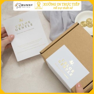 Tem Dán Hộp Ship Hàng Gia Công Tem Nhãn Decal Thiết Kế Theo Yêu Cầu Xưởng In MoPh Màu Bền Đẹp