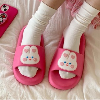 Dép bánh mì,dép quai ngang thỏ Rabbit dễ thương phong cách Ulzzang