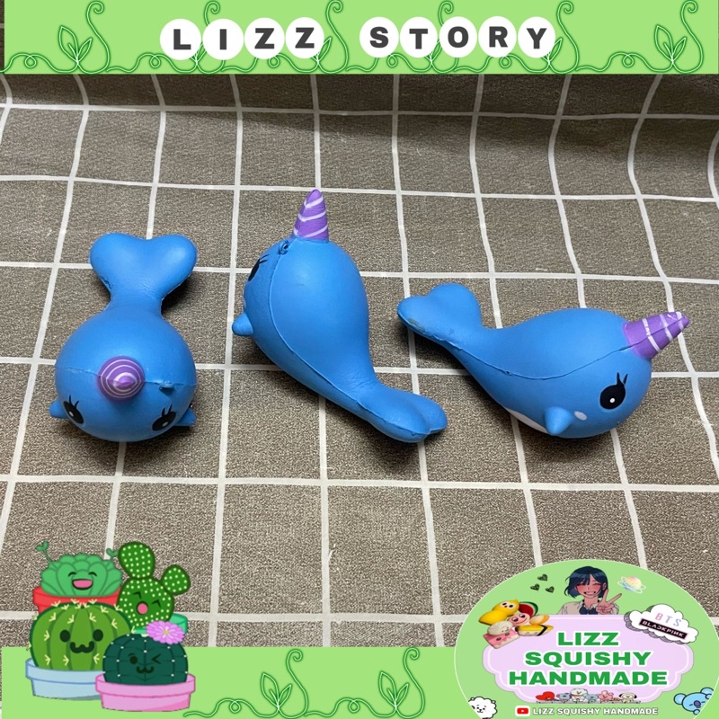 Squishy cá heo kì lân