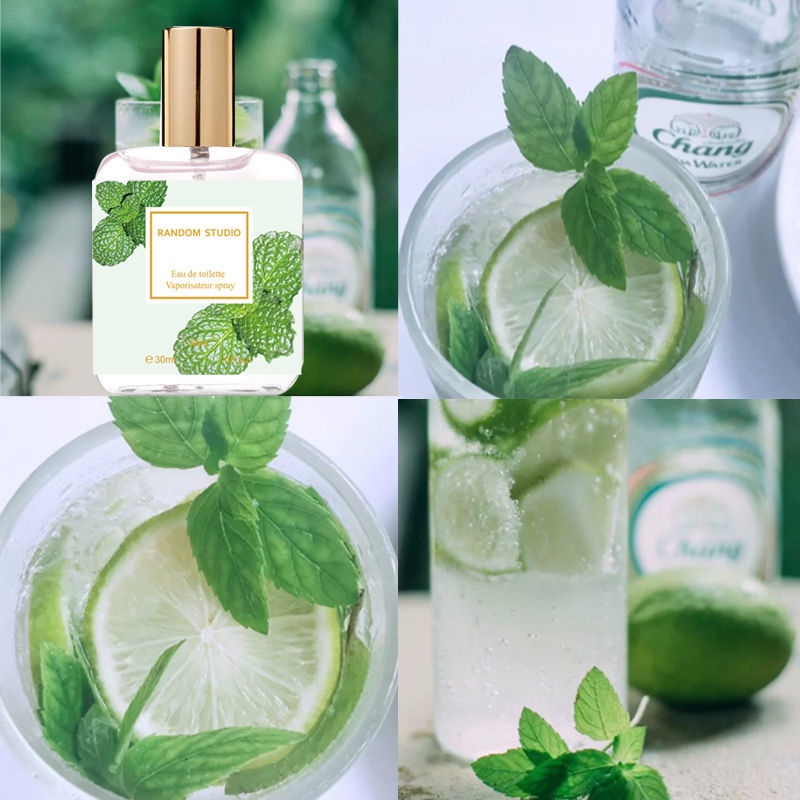 Nước Hoa Bạc Hà Lá Chanh Bạc Hà Tươi Mát Mùa Hè Kiểm Soát Dầu