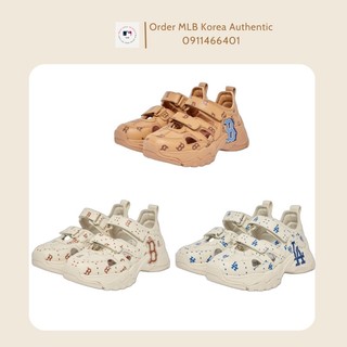 Giày MLB Chunky Sandal Monogram Chính hãng full box hidden tag