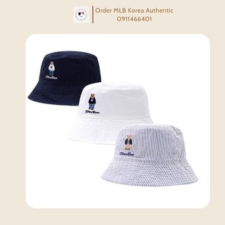 Whoau chính hãng - Nón bucket 2 mặt gấu Whoau Hàn Quốc hot trend