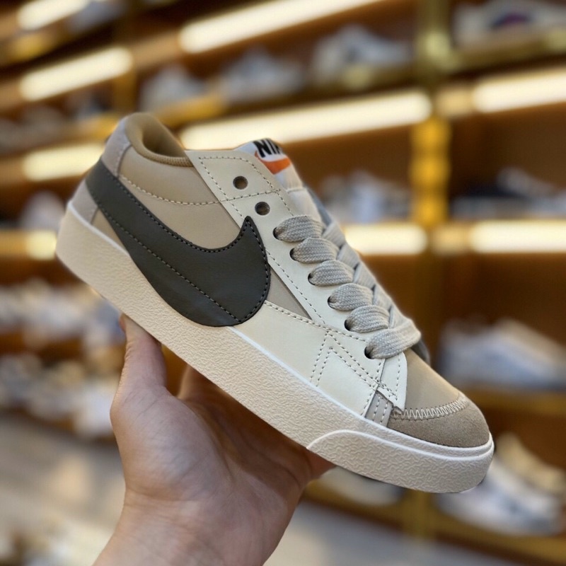 Giày Blazer Jumbo Brown White Trắng Nâu