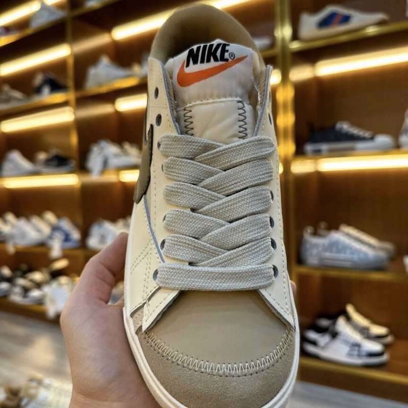 Giày Blazer Jumbo Brown White Trắng Nâu