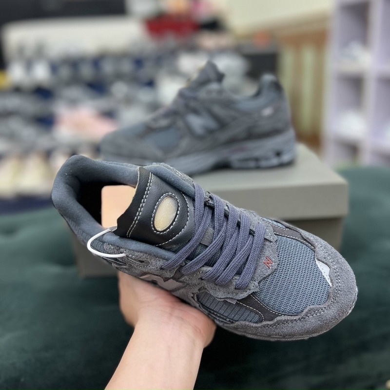 Giày Newblance 2002R Gore Tex Magnet Grey - Nb2002r Đen Da Lộn