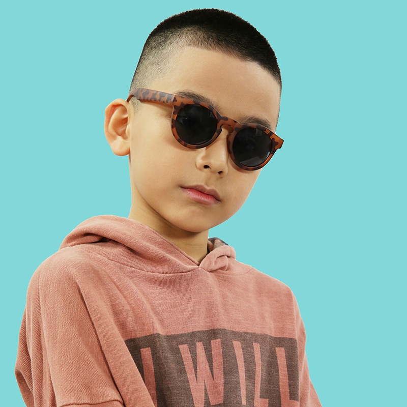 Kính Mát Thời Trang Trẻ Em REAL SHADES Phong Cách Tortoise 6+ 4CHICHE