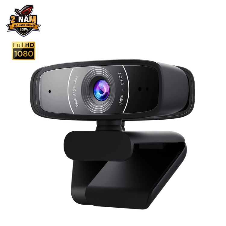 ASUS Webcam C3 1080p 30 fps, micro chuyên nghiệp