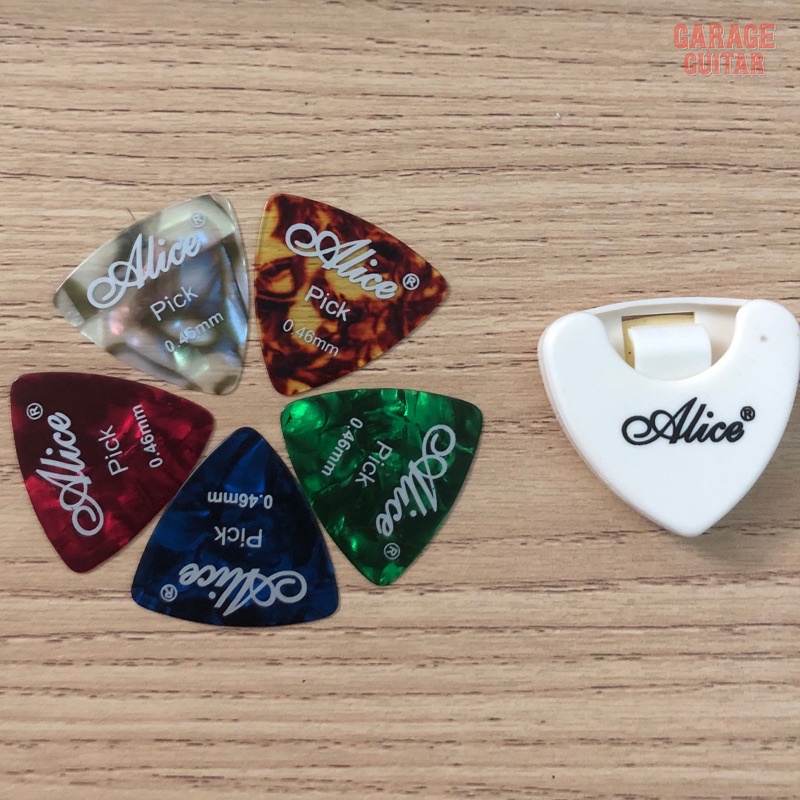 Hộp đựng phím  gảy đàn Alice - Garage Guitar