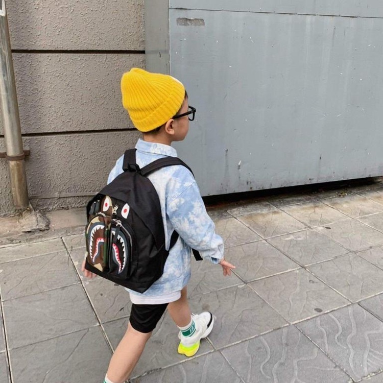 Balo trẻ em họa tiết zanzi cho bé trai bé gái mẫu giáo mầm non đi học đi chơi - ỦN ỈN KIDS