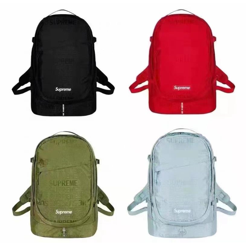 Ba Lô In Chữ supreme19SS Thời Trang Mới Cho Nam Và Nữ 19Ss
