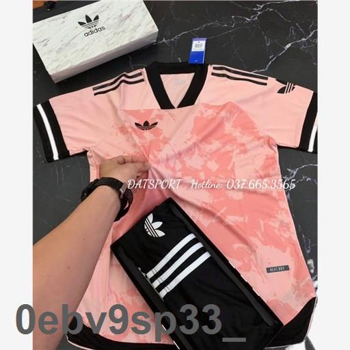 BÁN SỈ Quần Áo Đá Bóng ⚡ FREESHIP ⚡ Bộ Ba Lá ADIDAS loang phối màu - Hàng Gai Thái Siêu Mát Cam kết 100% Y Hình