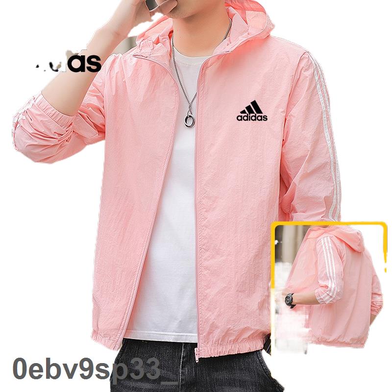Hàng Mới Áo Khoác Chống Nắng Adidas Chất Lụa Lạnh Siêu Mỏng Thoáng Khí Thời Trang Mùa Hè 2022 Cho Nam