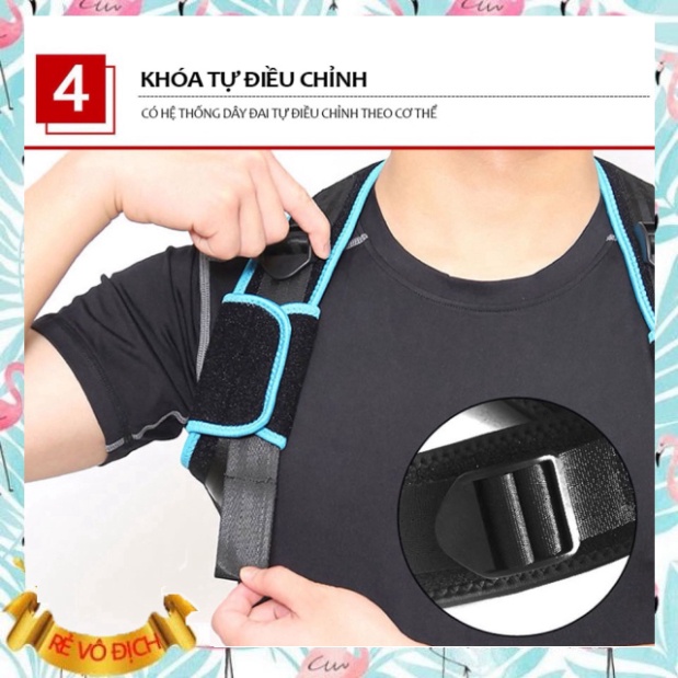 Đai chống gù lưng xịn Aolikes 3104 khăng khăng xương đòn giữ thẳng xương cột sống tạo vẻ đẹp chống cận thị hncs1