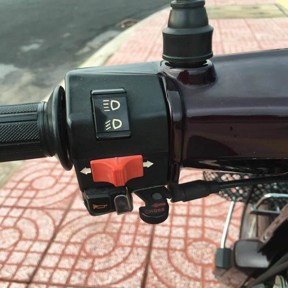 Cùm công tắc xe máy Dream, Super Dream chuẩn mẫu Zin