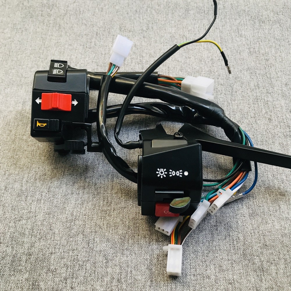 Cùm công tắc xe máy Dream, Super Dream chuẩn mẫu Zin