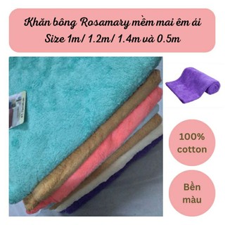 Khăn Tắm Soft Cotton Rosemary mềm, xốp, siêu thấm đủ size