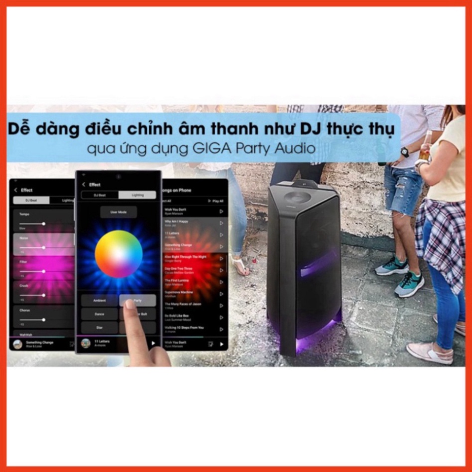 NEW Loa Tháp Samsung MX-T70/XV 1500W hàng chính hãng 100% Tặng kèm 2 Mic Hát Không Dây Siêu Xin ( sale ) Miễn phí giao h