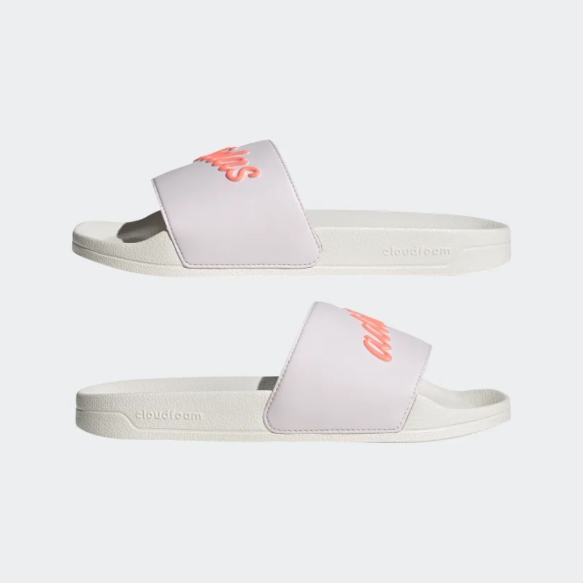 Dép quai ngang Adidas Adilette Shower - Pink / White