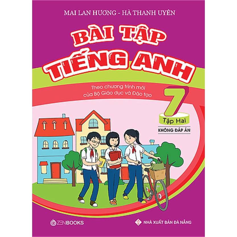Sách Bài Tập Tiếng Anh 7 Tập 2 (Không Đáp Án - Dùng kèm SGK Global Success) Mai Lan Hương