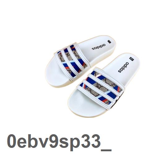 mới Dép nam thời trang Adidas ViDu 21117 màu trắng phối màu độc lạ, đi chơi đi học đi làm đều được