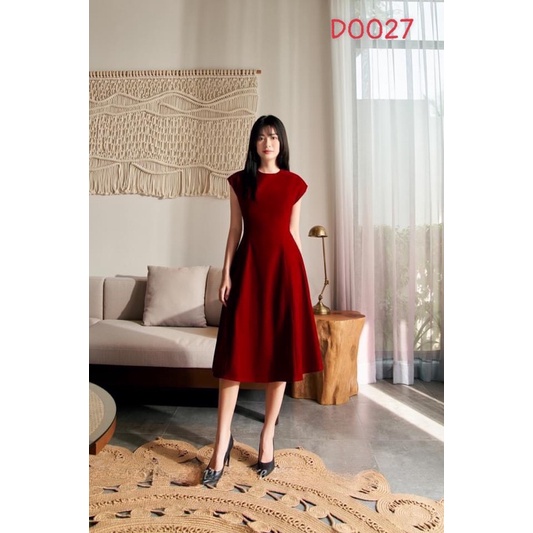 Đầm vero dáng xoè