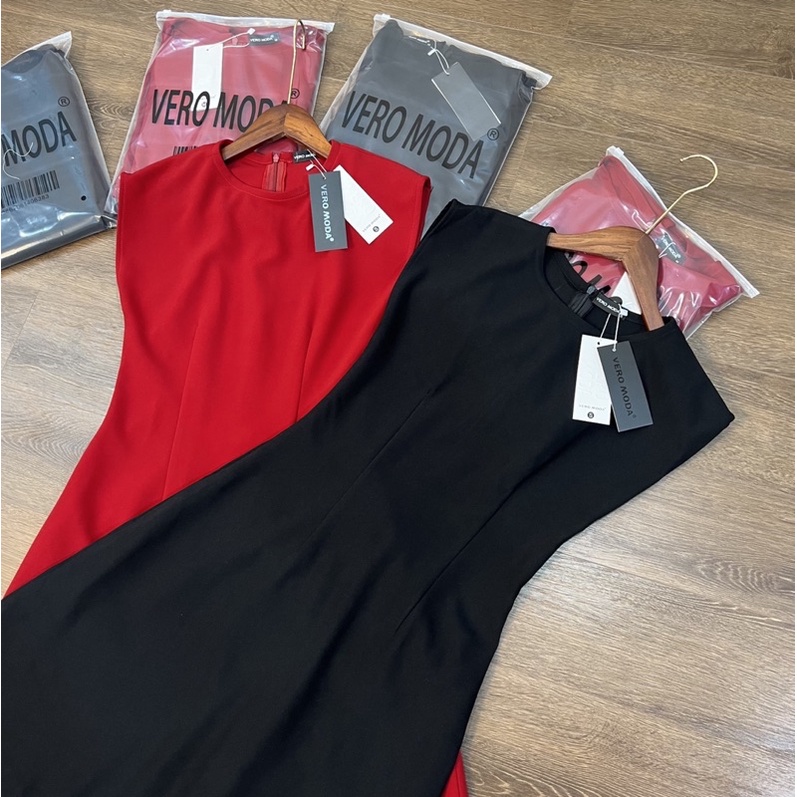 Đầm vero dáng xoè