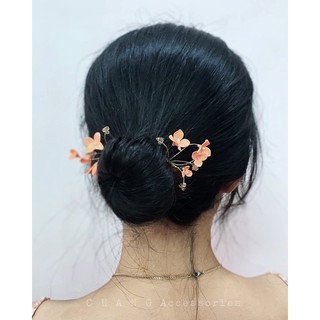 Trâm Cài/Kẹp Ghim Tóc Hoa Đất Sét YUMI HAIR PIN - Handmade - ChangAccessories