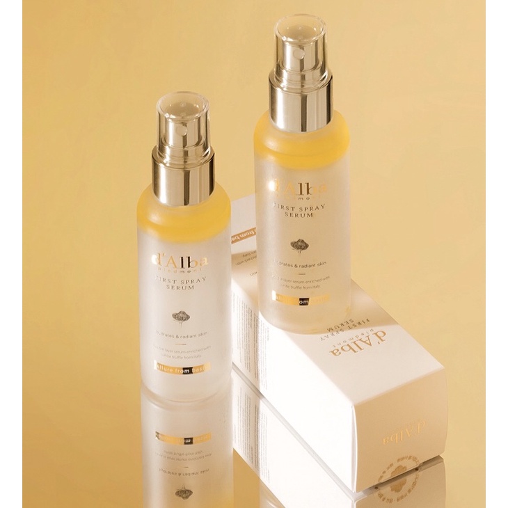 100ml  Tinh chất xịt khoáng dưỡng trắng da D’Alba First Spray Serum