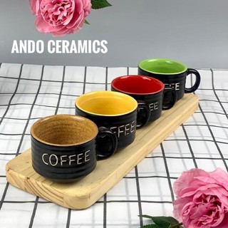 Cốc Uống Cafe, Ly tách uống trà Cafe Gốm Bát Tràng đẹp nhiều mẫu