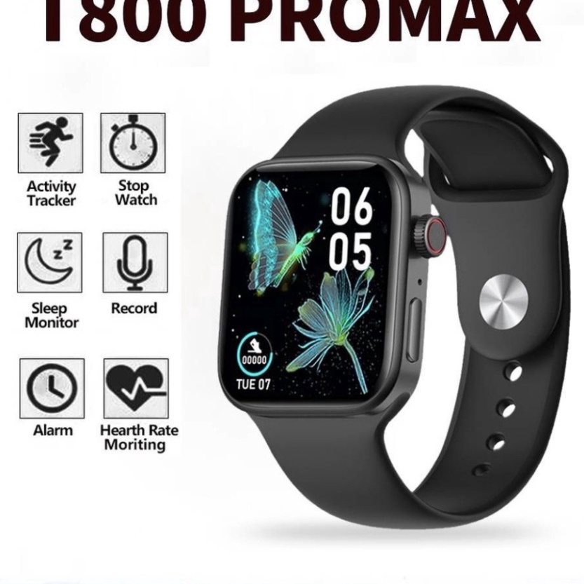 Đồng Hồ thông minh Watch T8OO Promax màn hình hiển thị Màu thiết kế Sport ,Bluetooth , đầy đủ tính năng HOT New New