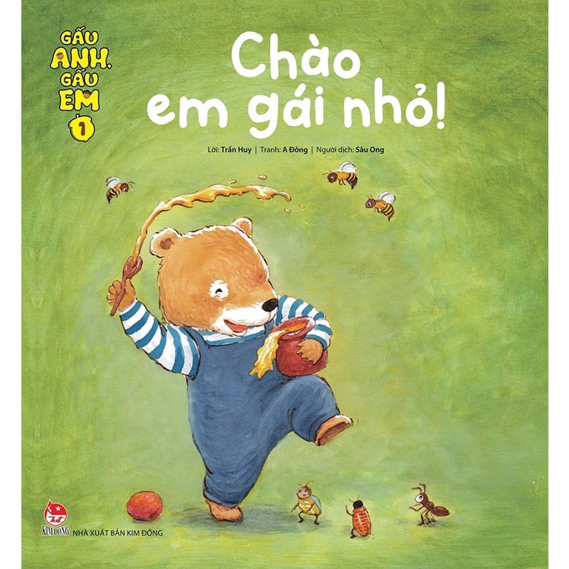 Sách gấu anh gấu em bộ 8 cuốn