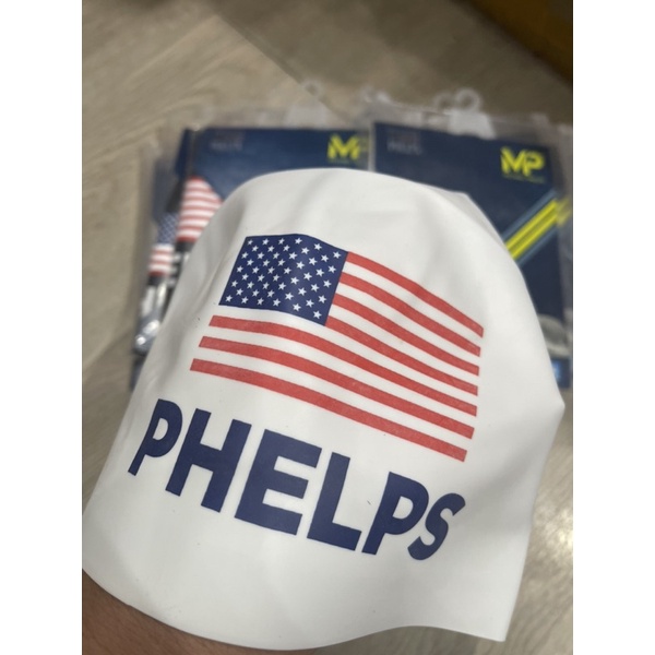 Nón Bơi Mp Phelps Hàng Chính Hãng 3D không đường viền