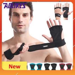 Găng tay nâng tạ tập gym AOLIKES A-117 Weight Lifting Glove găng Gym Yoga 117 Gang tay bít tất tay tc138