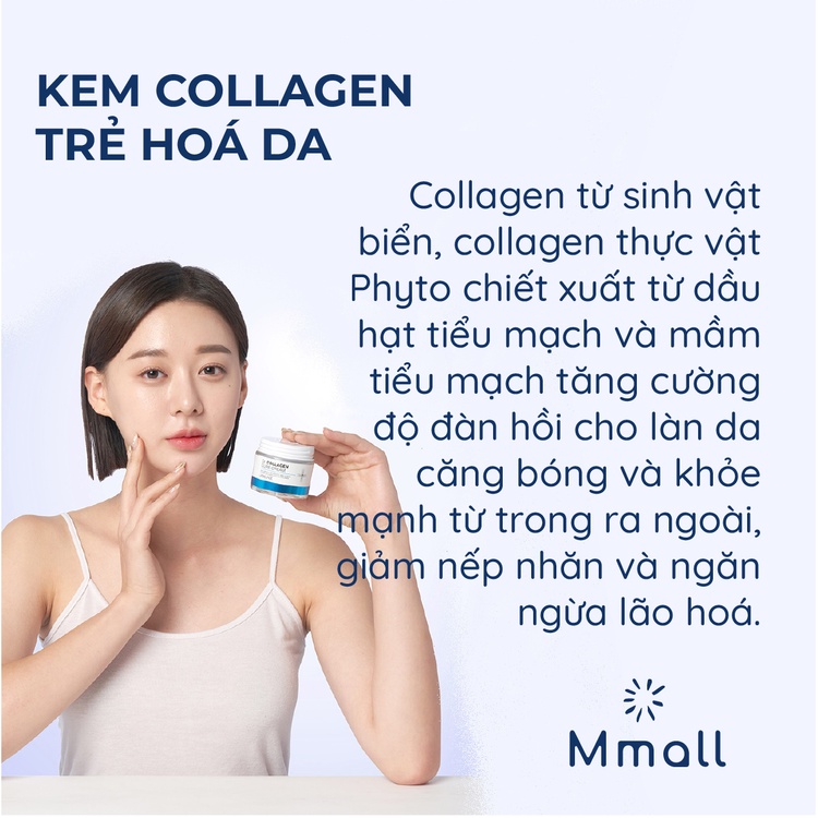 Kem dưỡng ẩm collagen Hàn Quốc Lebelage Dr. Collagen Cure Cream chống lão hoá ngừa vết nhăn dùng ngày và đêm 70ml
