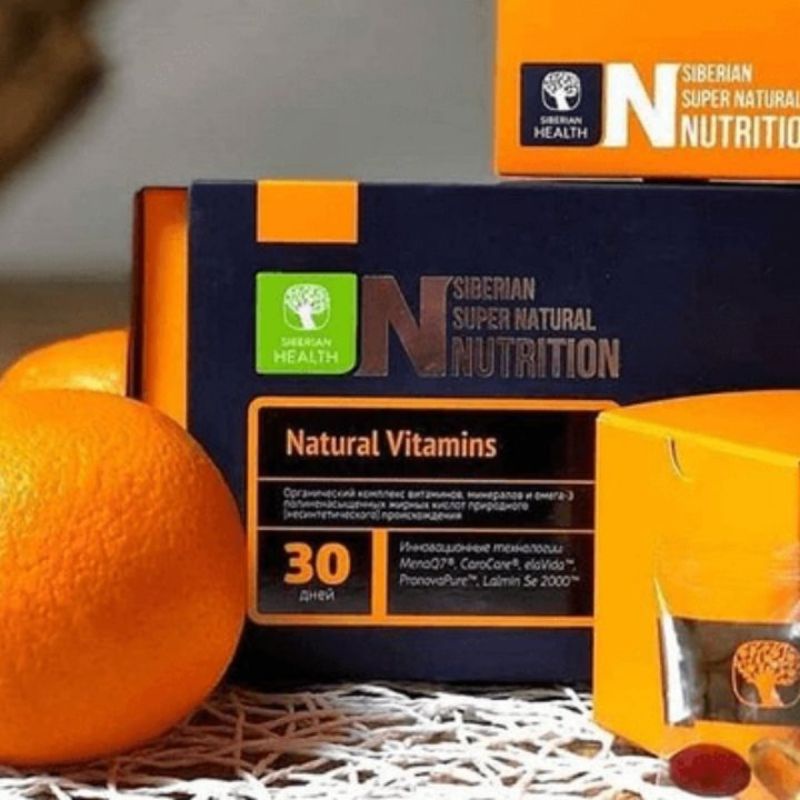 Siêu vitamin Siberian Super Natural Nutrition giúp tăng lực và đề kháng
