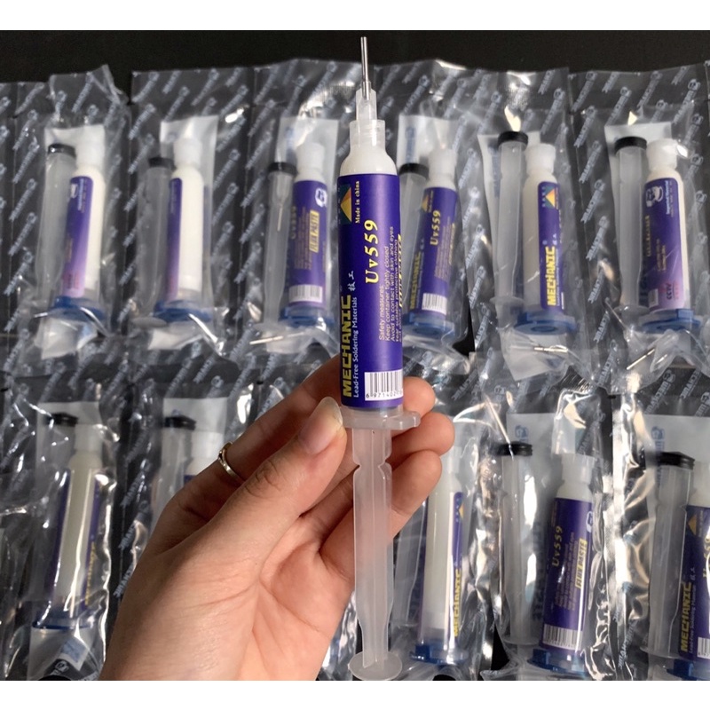 Mỡ hàn trắng UV559