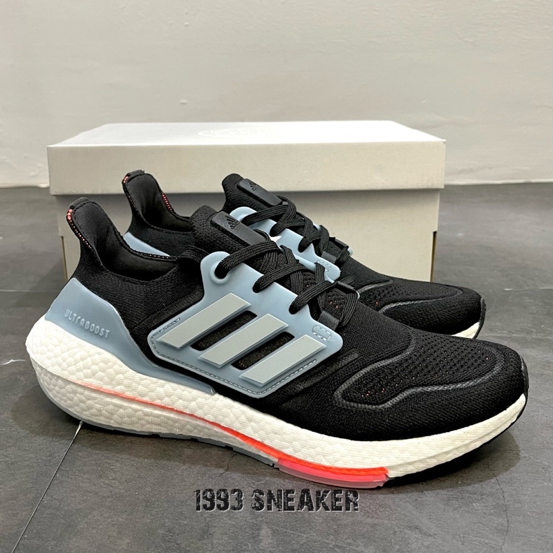 Giày chạy Ultra boost đen xanh full box| Đế hạt nén