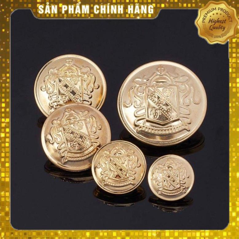 Set 10 Nút áo Phong cách hoàng gia (size 1.8cm, 2cm) cho áo sơ mi, áo len, áo dạ, áo vest , ko giá sỉ phụ liệu may